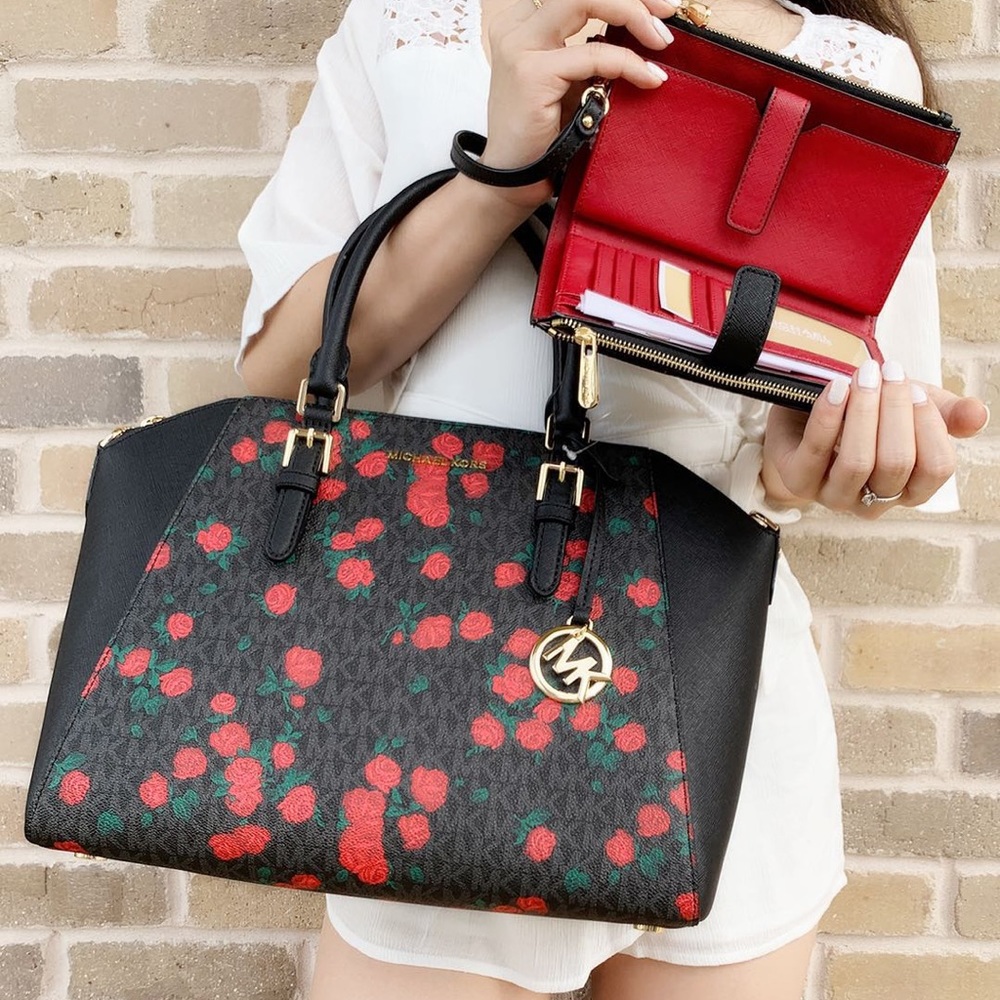 👜💕-Michael Kors large satchel and Wallet - Picture 2 of 4